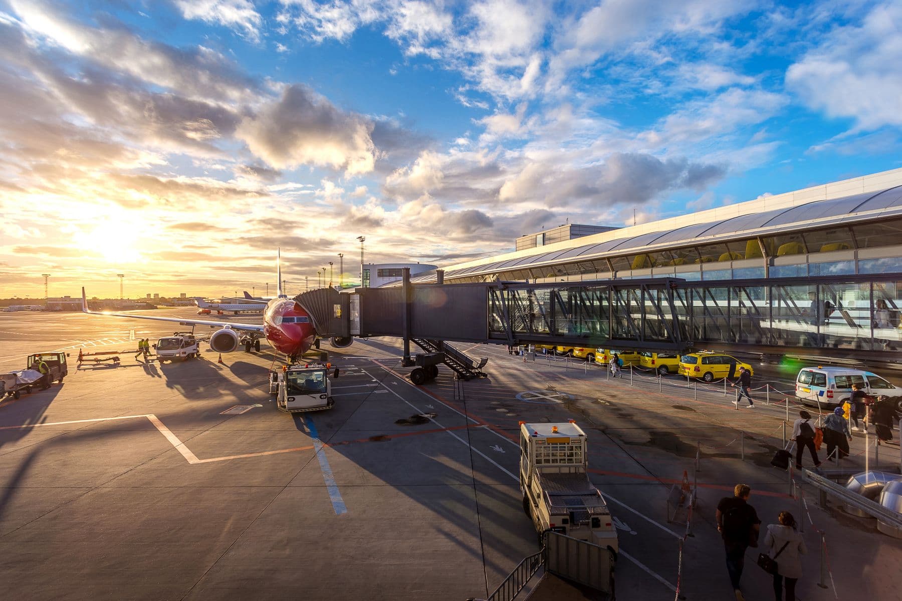 Avion sur le tarmac